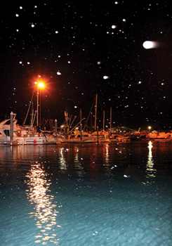 Cosmic Snowfall